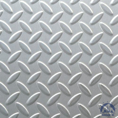 Рифлёный алюминиевый лист "Чечевица" 1,5х1500х3000 мм 1105 купить в Мурманске