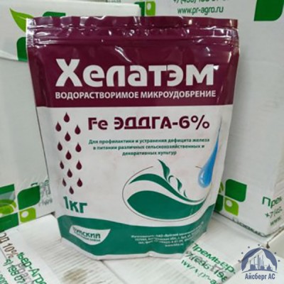 Удобрение ХЕЛАТЭМ Fe 6 Fe EDDHA (ЭДДГА) 6 % купить в Мурманске